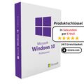 Microsoft Windows 10 Pro Key - Win 10 Professional Lizenz - Sofort Versand