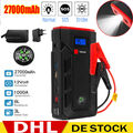 27000mAh Auto KFZ Starthilfe Jump Starter 1000A Ladegerät Booster Powerbank NEU