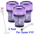 3x HEPA-Filter Ersatz Für Dyson V12 Detect Slim Absolute Animal Staubsauger Kit