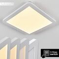 Design LED Bad Decken Lampen eckig Flur Wohn Schlaf Zimmer Beleuchtung dimmbar