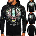 Sweatshirt Kapuzenpullover Pullover Pulli Hoodie Men Print Herren BOLF Aufdruck