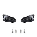 Scheinwerfer Set Halogen passend für Opel Corsa D 11- mit H7 H1 Li. Re. mit TFL