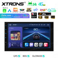 4G 8Kern 8+256GB LTE 4G Android 14 2 DIN DSP Autoradio 7" GPS Navi 4K Video HDMI