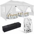 Pavillon Faltpavillon 3x3m 3x6m Gartenzelt UV-Schutz Pavilon Pop Up Pavillion