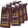 7x 1L MANNOL ENERGY 5W30 MOTORÖL passend für VW 502.00 BMW LL98 RENAULT RN0710