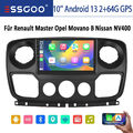 64G Android 13 CarPlay Autoradio Für Opel Movano B Renault Master 3 Nissan NV400