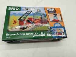 Brio World Eisenbahn Zubehör Smart Tech Sound Feuerwehreinsatz 4 Teile 33976GEPRÜFTE RETOURE LESEN