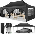 Pavillon Faltpavillon 3x3M 3x6M Partyzelt Pavillion Pop Up Wasserdicht UV-Schutz