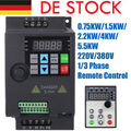 220V 380V 1.5KW 2.2KW 4KW 5.5KW Frequenzumrichter Frequenzumwandler Inverter VFD