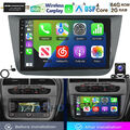 DAB+ Carplay 64GB Android 13 Autoradio Für Seat Altea 2004-2015 Toledo 2004-2009