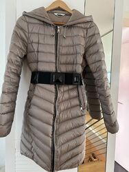 Sportliche LIU JO lange Jacke in silbergrau, Damen Gr. 38, NEUWERTIG!