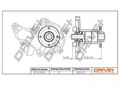 Wasserpumpe Motorkühlung Dr!ve+ DP2310.10.032 für TOYOTA CARINA 6 COROLLA AE101_