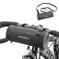 ROCKBROS Fahrradtasche Rahmentasche 100% Wasserdicht Fahrrad Lenkertasche ca.2L