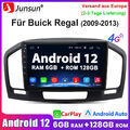 Android12 Autoradio 6+128G GPS Für Opel Insignia 2008-2012 Buick Regal 2009-2013