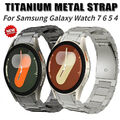 Titan Metall Armband für Samsung Galaxy Watch 7 6 5 4 40 44mm 6 Classic 43 47mm