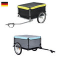 Fahrradanhänger Max.65kg Transportanhänger Handwagen Hundeanhänger 