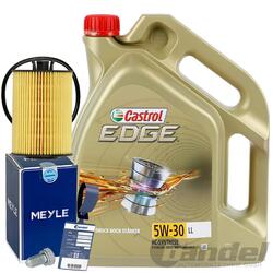 MEYLE ÖLFILTER+CASTROL 5W30 für 2.0 TDI AUDI A3 A4 VW CADDY GOLF 7 T6 TOURAN 5T