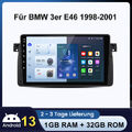 Für BMW 3er E46 1998-2001 Android13 carplay Autoradio SWC RDS WIFI GPS DAB 1+32G