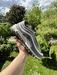 Nike Air Max 97 Grau Schwarz Beige Gr. 42 42,5 43 44 44,5 Herrenschuh  ✅NEU/OVP✅