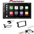 Radio Pioneer Apple CarPlay DAB+ für Volkswagen VW T5 Transporter 2003-2015 rund