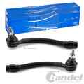 2x SKF SPURSTANGENKOPF LINKS+RECHTS passend für HYUNDAI I30 KIA CEE'D
