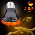 2x 25W Wärmelampe Heizlicht Reptilien Aquarium Terrarium Keramik Wärmestrahler