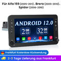 32G Autoradio Android 12 Carplay GPS Für Alfa Romeo 159 Sportwagen Brera Spider