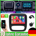 Android 13 Autoradio GPS NAVI Für Opel Vivaro B Renault Trafic MK3 X82 NV300