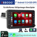 32G Autoradio Für Alfa Romeo 159 Brera Spider Sportwagon GPS Carplay WIFI Kamera