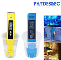 2x PH TDS&EC Meter Messgerät Digital Tester Wassertest Leitwertmessgerät  H