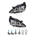 Scheinwerfer Set inkl. OSRAM Lampen H7 HB3 mit LWR Motor für Peugeot 308 SW II