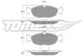 Bremsbelagsatz Scheibenbremse TOMEX Brakes TX 10-49 für CHEVROLET LANOS DAEWOO