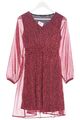 ZERO Empirekleid Damen Gr. DE 34 pink-schwarz-rot Casual-Look