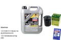 INSPEKTIONSKIT FILTER LIQUI MOLY ÖL 5L 5W-40 für Fiat 500 C 312_ 1.2 1.4 312