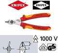 KNIPEX 7806125 Elektronikseitenschneider  VDE  Electronic Super-Knips® 125mm