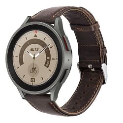 Klassisch Echt Leder Armband Für Samsung Huawei Watch Universal 20mm Smartwatch