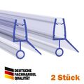 Duschdichtung PVC Ersatzdichtung Wasserabweiser Duschprofil VA009 2 Stück