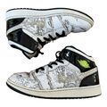 Nike Air Jordan 1 Mid DIY Gr. 39 (6,5 Y) Ohne Box Sneaker Schuhe