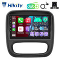 DAB+ 4+64GB 8Core CarPlay Android13 Autoradio Für Opel Vivaro B GPS Navi WIFI EQ