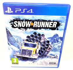 Snowrunner PS4 EXCELLENT Condition Trucks Snow Runner (PS5 Compatible Game)