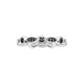 Thomas Sabo Ring Silber Zirkonia schwarz 925er Sterlingsilber TR1985-051-11-54