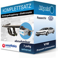 Für VW Passat Limousine 10- WESTFALIA Anhängerkupplung abnehmbar + 7polig E-Satz