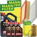 MANN INSPEKTIONSPAKET+MOTUL 5W-30 ÖL passend für NISSAN  X-TRAIL QASHQAI 2.0dCi