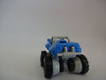 Sammler Truck / Blauer Monster Truck mit grauem Aufbau