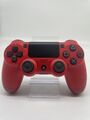 Sony PS4 Controller Wireless Bluetooth Dualshock 4 V2 Rot  - Guter Zustand