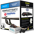 Für VW Passat Alltr. B7 Typ 3C Anhängerkupplung abnehmbar +eSatz 13pol 10-14 NEU