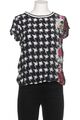 Comma Bluse Damen Oberteil Hemd Hemdbluse Gr. EU 40 Grau #nrpu2a3