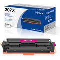 Toner für HP 207A/207X Color LaserJet Pro MFP M283 fdw M283 fdn M255 dw M/K Chip