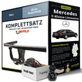 Anhängerkupplung starr für MERCEDES C-Klasse Limousine +E-Satz Kit NEU