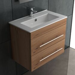 Badmöbel Set Waschtisch mit Unterschrank Waschbecken Badunterschrank Waschplätze